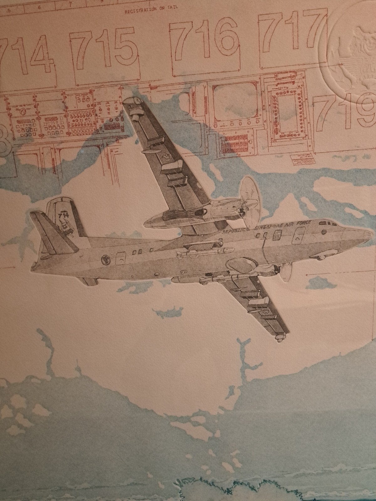 Ets Fokker 50 Maritime Enforcer Singapore Air Force, Ophalen