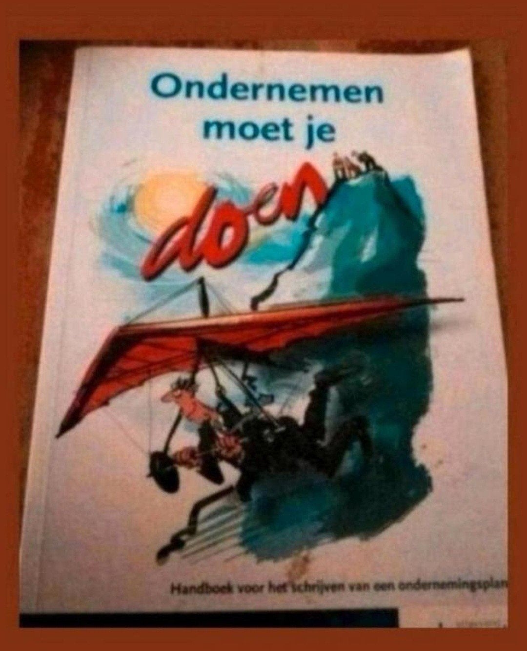 Ondernemen moet je doen - Handboek ondernemingsplan, Onbekend, Ophalen of Verzenden, Zo goed als nieuw, MBO