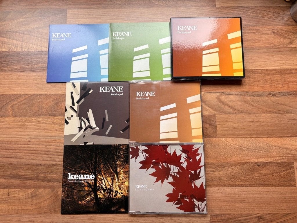 Keane CD Singles (13 stuks) vanaf 3,-, Ophalen of Verzenden, Zo goed als nieuw, Pop, Inclusief doosje