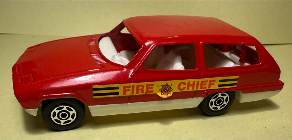 Corgi Cubs 505 Fire Chief Brandweerauto, Overige merken, Gebruikt, 1:50 of kleiner, Auto