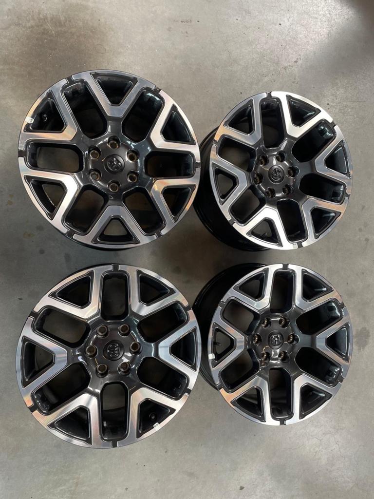 Velgen 20 inch voor Dodge RAM 1500 6 gaats, Ophalen, Velg(en), 275 mm, Nieuw