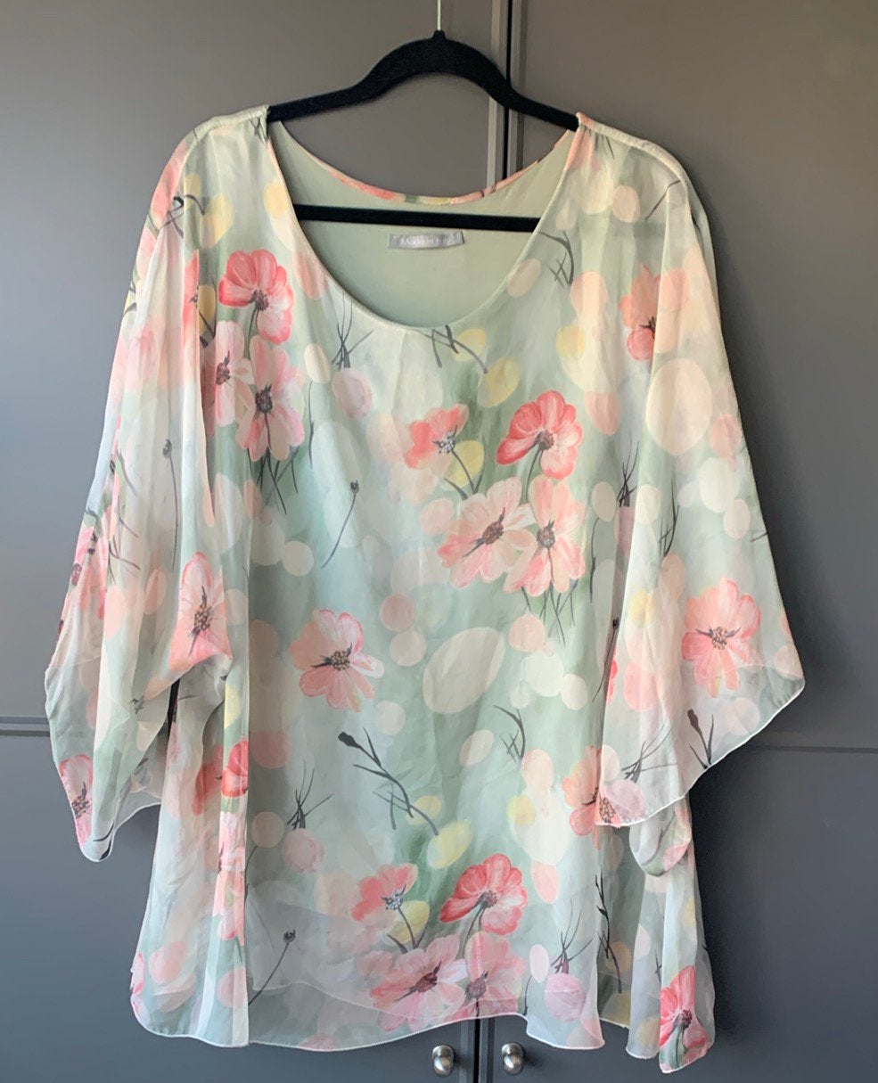 Luchtige wijde strandhes met vaste top maat XXL 44 / 46, Verzenden, Zo goed als nieuw, Maat 46/48 (XL) of groter, Overige kleuren