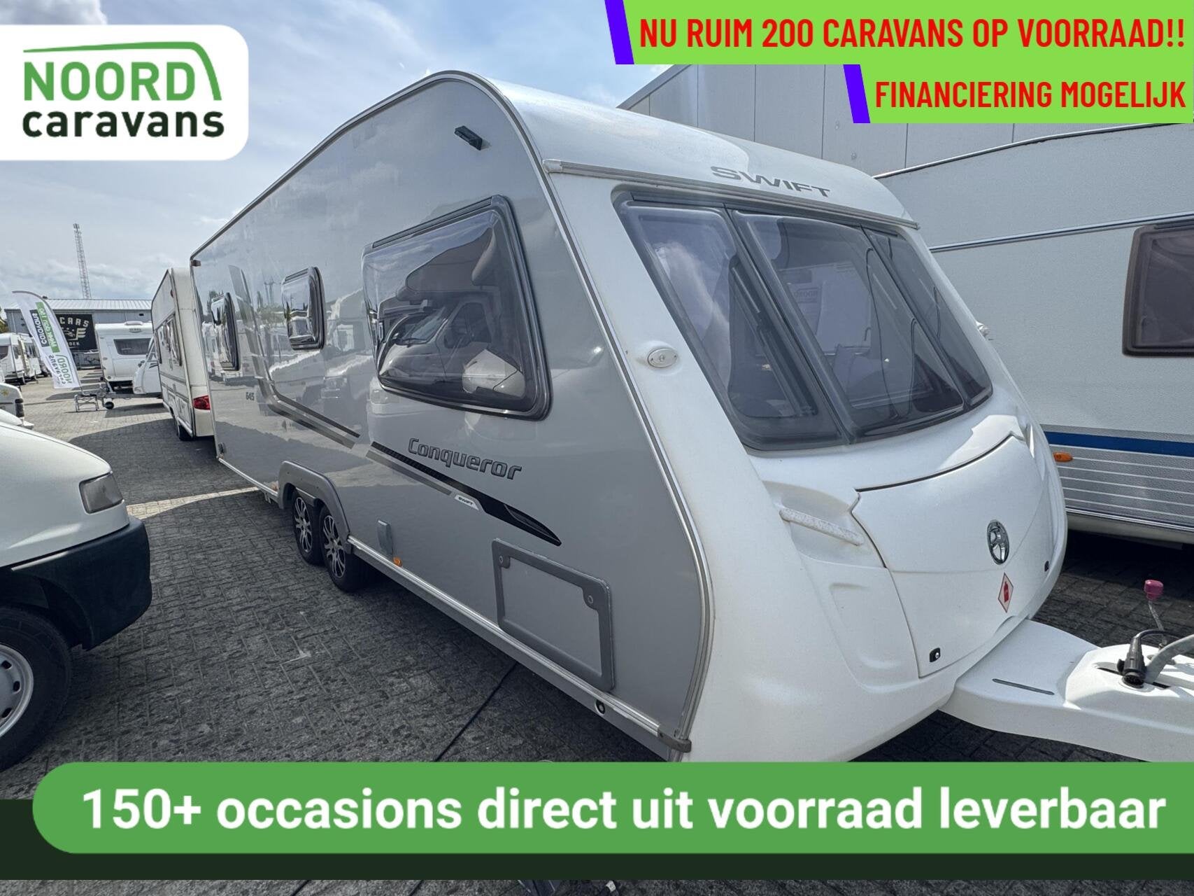 Swift Conqueror 645 ALDE KACHEL + DOUCHE + VOORTENT, Bedrijf, Swift