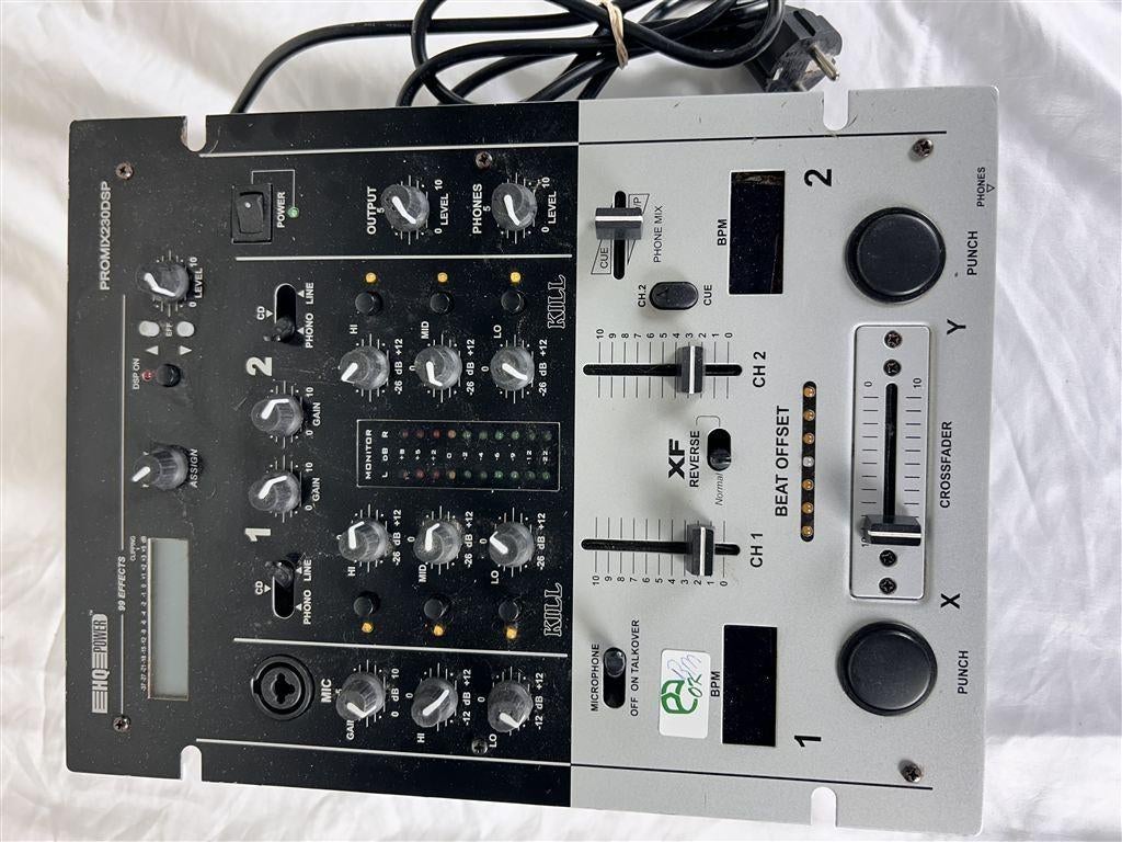 A7362. HQ Power PROMIX230DSP mengpaneel, Muziek en Instrumenten, Ophalen of Verzenden, Gebruikt, 10 tot 20 kanalen