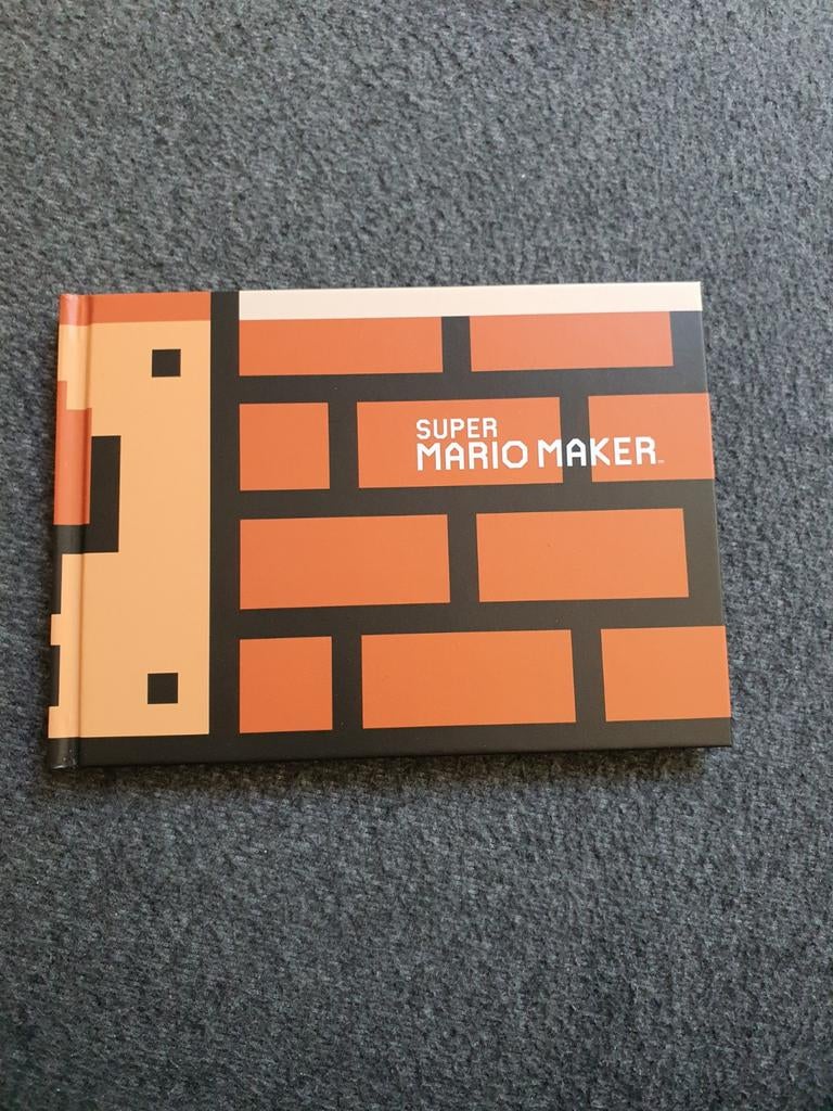 Super Mario Maker Boekje - Uniek Verzamelobject, Ophalen of Verzenden, Zo goed als nieuw, Nintendo