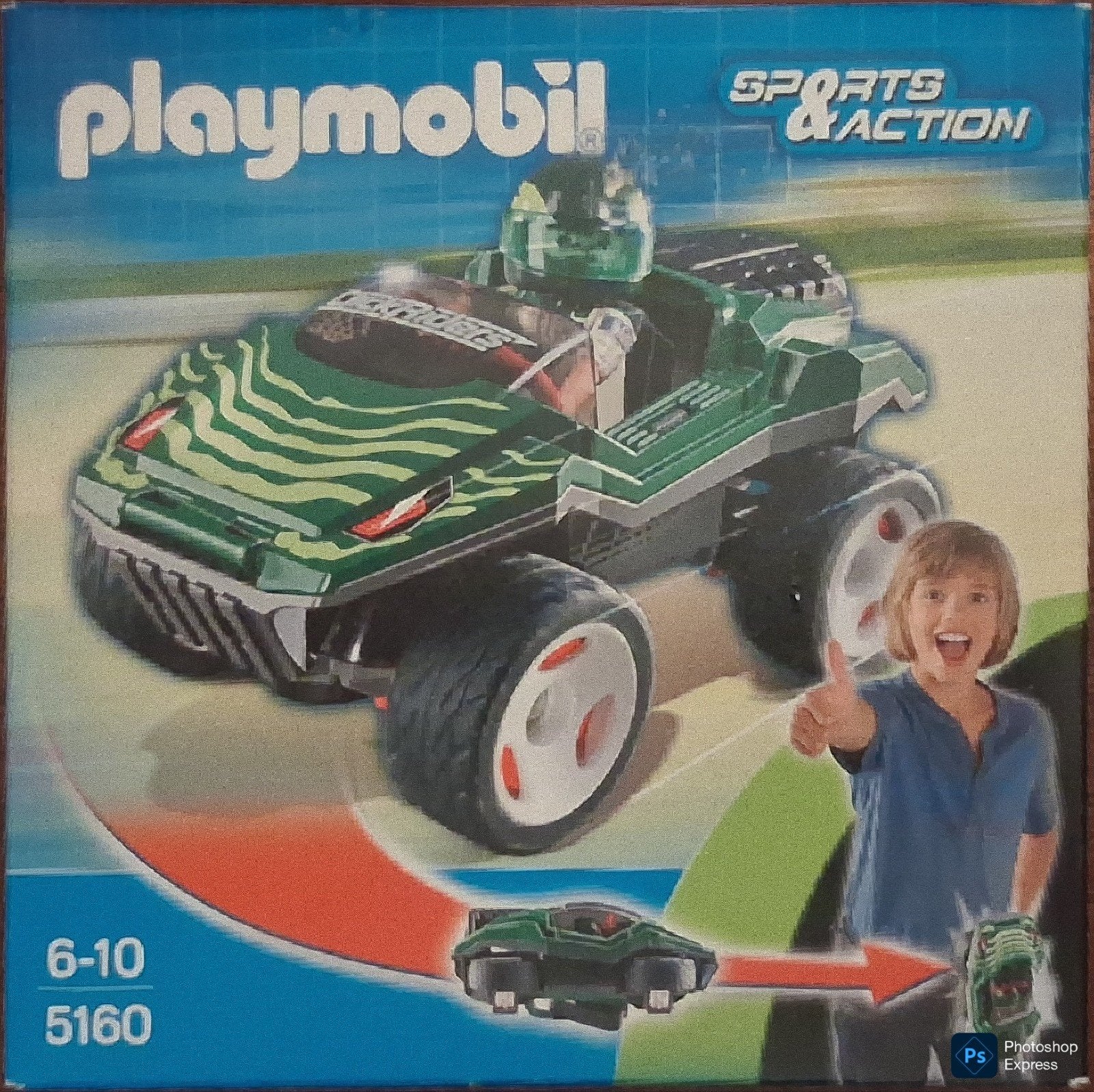 Sports & Action Click & Go Snake Racer 5160, Ophalen of Verzenden, Zo goed als nieuw, Complete set