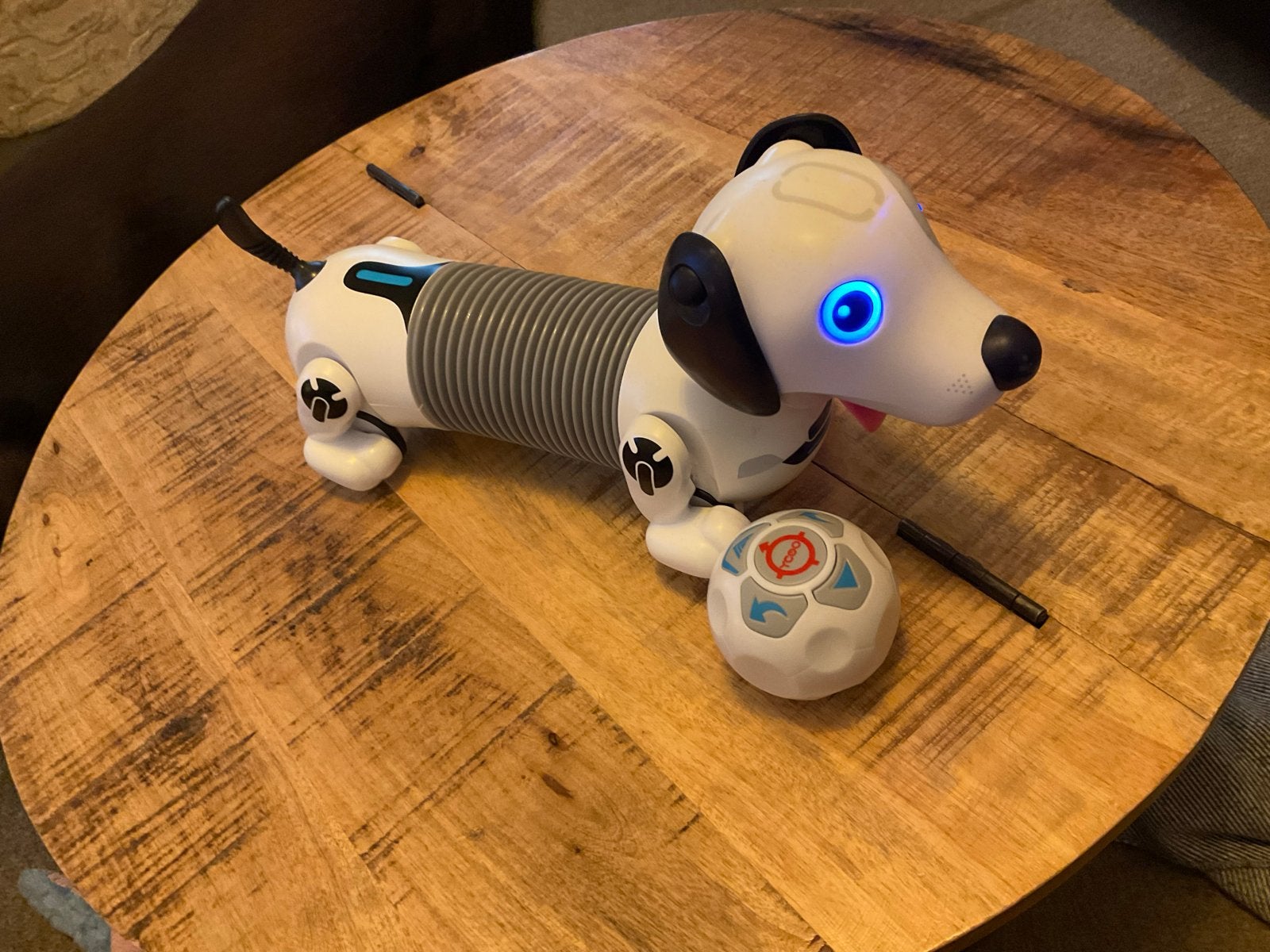 Silverlit Robo Dackel Robothond met afstandsbediening, Kinderen en Baby's, Ophalen, Zo goed als nieuw, Jongen of Meisje
