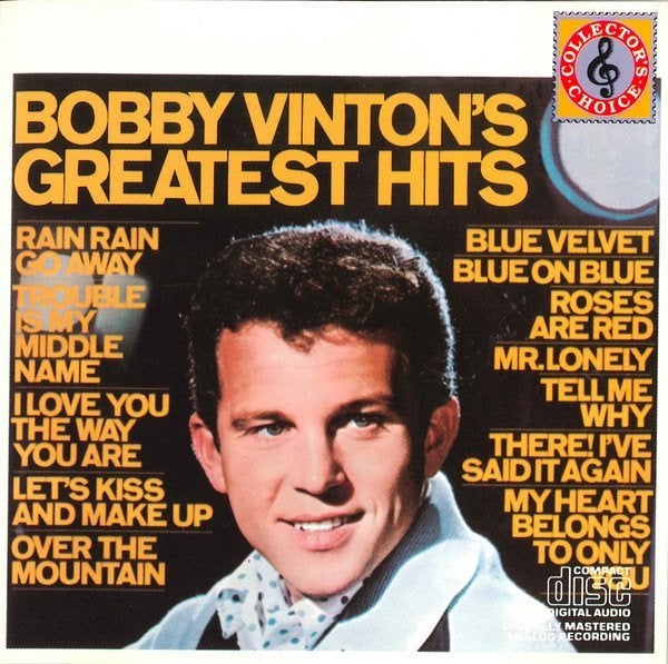 Bobby Vinton's Greatest Hits CD, Verzenden, Zo goed als nieuw, Pop, Album