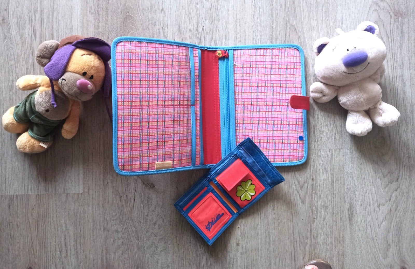 Diddl portemonnee, map en 2 leuke knuffels, Verzamelen, Ophalen of Verzenden, Verschillende figuren, Gebruikt, Knuffel