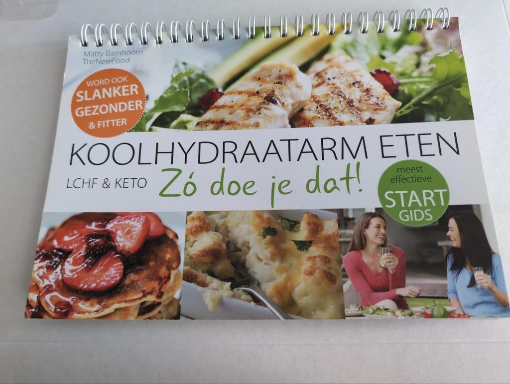 Matty Barnhoorn - STARTGIDS koolhydraatarm eten, Ophalen of Verzenden, Zo goed als nieuw, Matty Barnhoorn