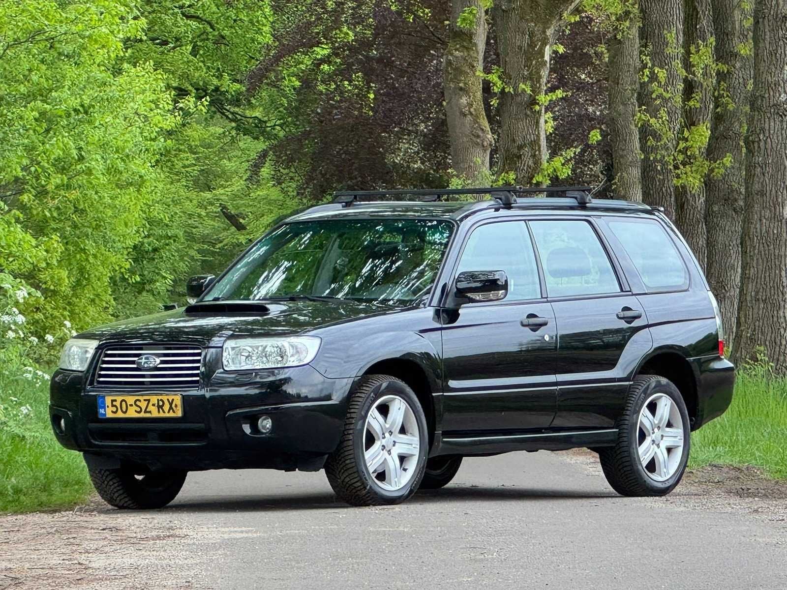 Subaru - 2006 - Forester - 2.5 XT Luxury Pack - 50-SZ-RX, Auto's, Subaru, Gebruikt, 4 cilinders, 2000 kg, Zwart