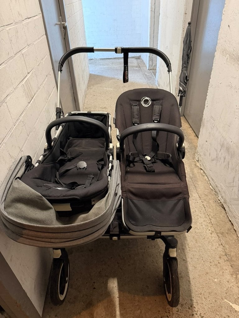 Duo kinderwagen. Bugaboo, Kinderen en Baby's, Ophalen, Gebruikt, Bugaboo, Combiwagen