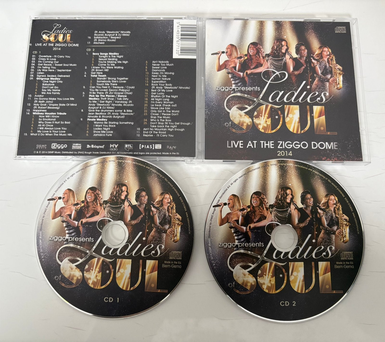 Ladies of soul - Live at the Ziggo Dome (2cd, nieuwstaat), Ophalen of Verzenden, Zo goed als nieuw