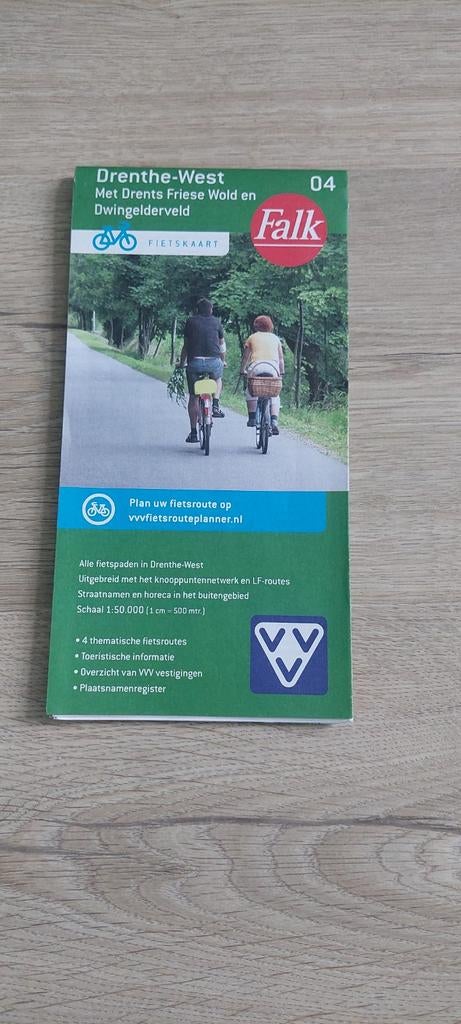 Falk Fietskaart Drenthe-West, Ophalen of Verzenden