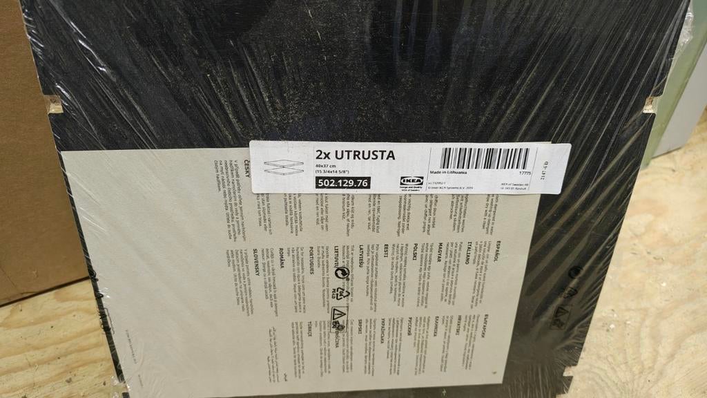Ikea Utrusta 2 planken 502.129.76, Ophalen of Verzenden, Nieuw, 25 tot 50 cm, 50 tot 100 cm