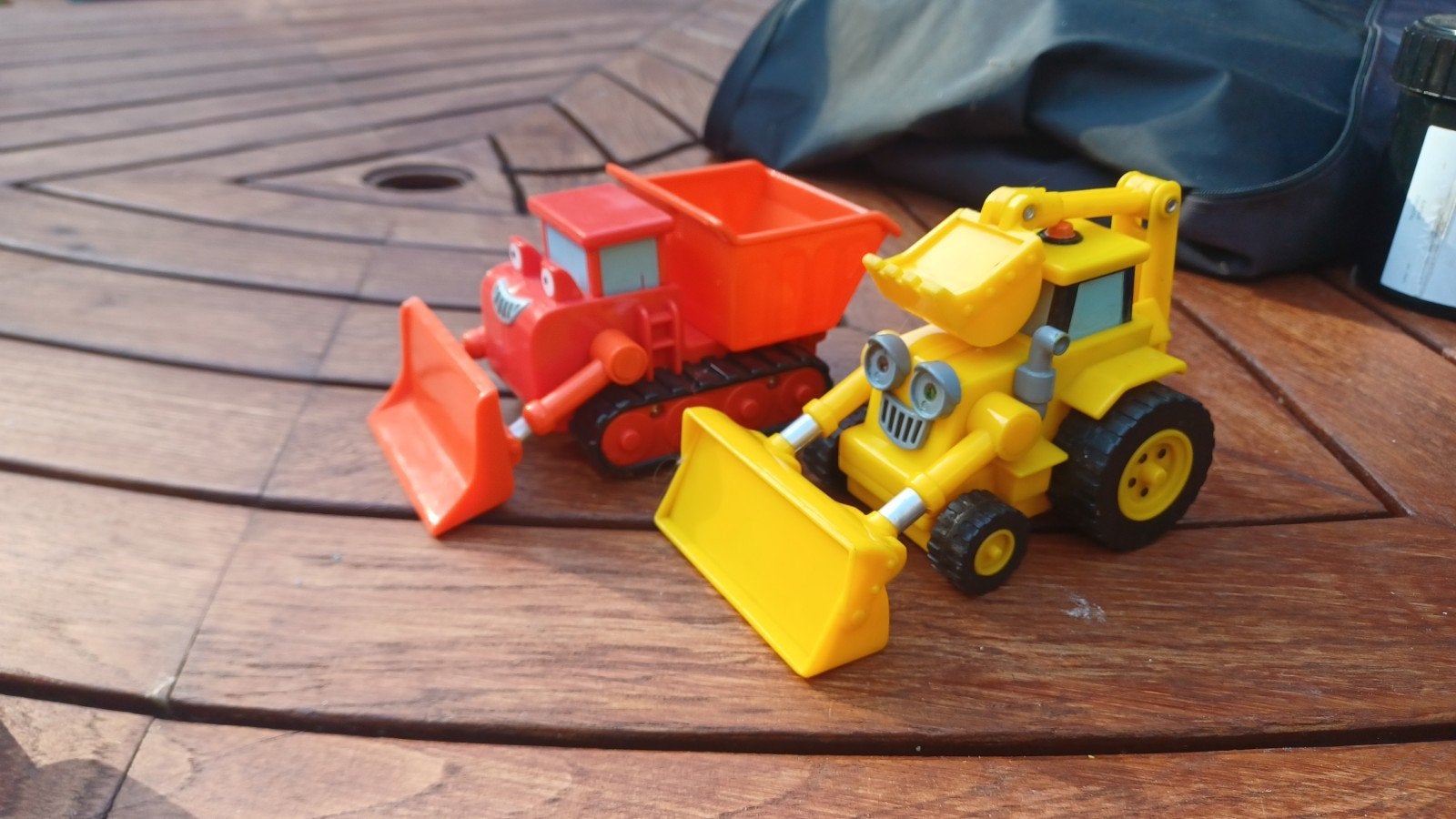 Toet auto en auto's serie Bob de Bouwer, Ophalen of Verzenden, Zo goed als nieuw