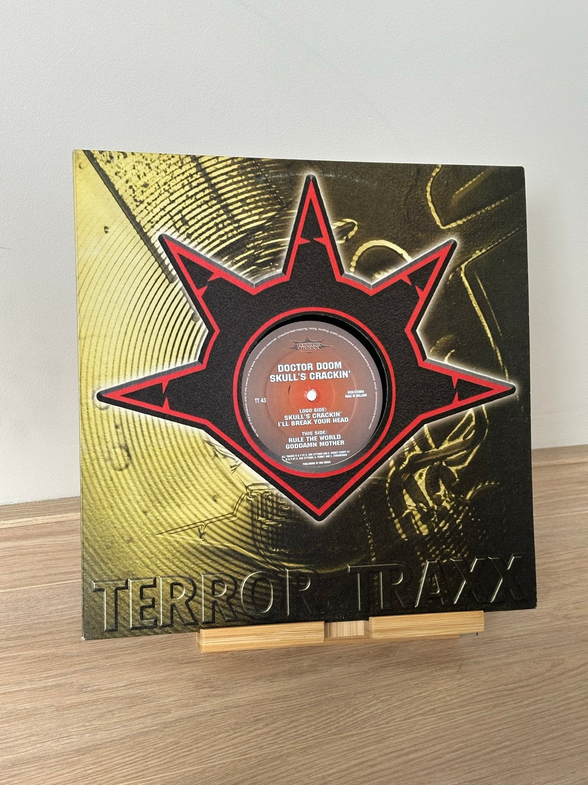 Terror Traxx 43 - Doctor Doom - Skull's Crackin' Vinyl, LP, Gebruikt, Ophalen of Verzenden, Dance en House