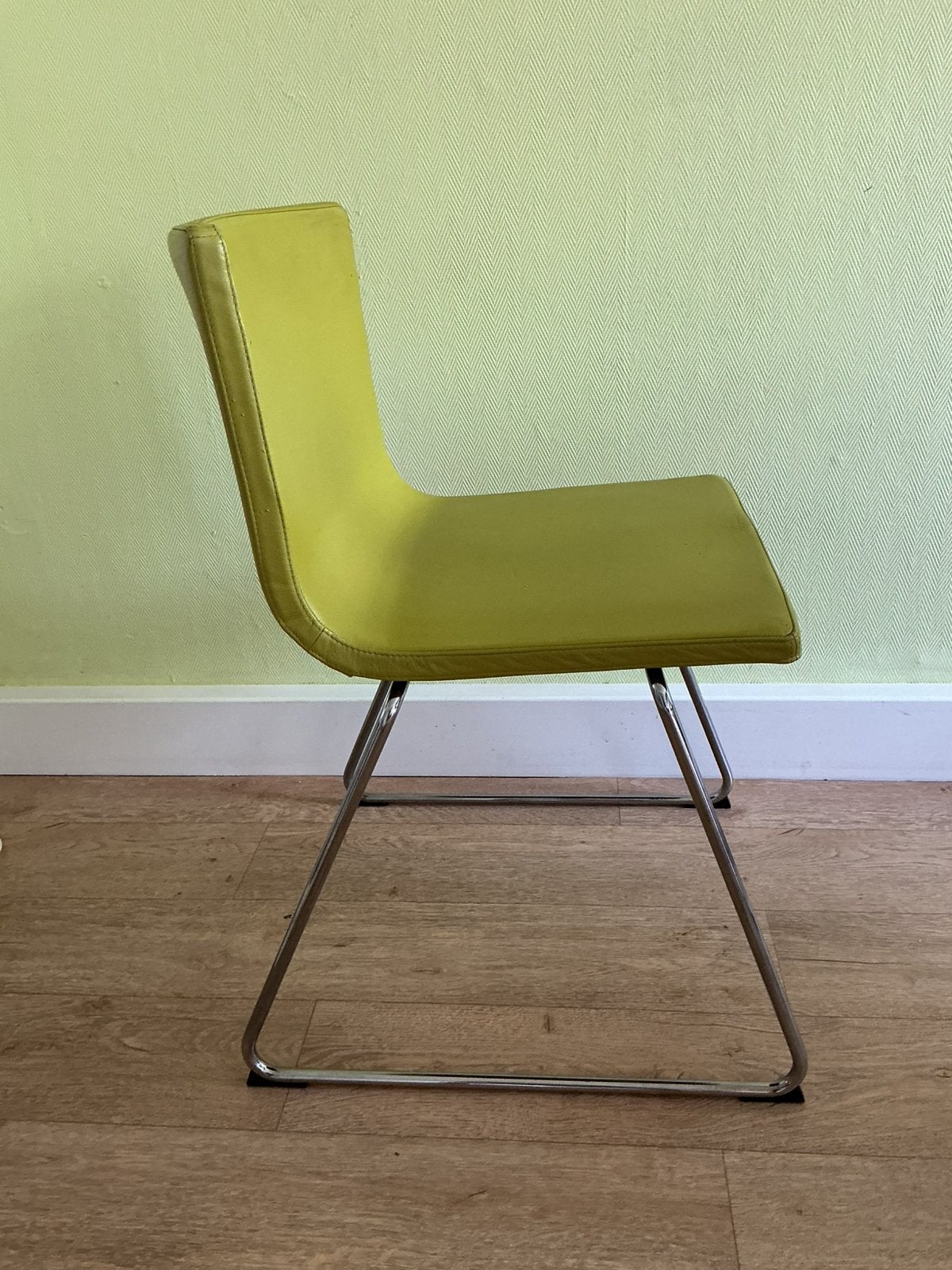 Ikea eetkamerstoelen Bernhard groen, 4stuks, Ophalen, Gebruikt, Overige kleuren, Vier
