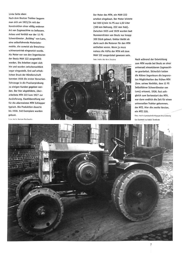 Deutz Fotoalbum 1919-1965, Verzenden, Nieuw, Norman Poschwatta, Tractor en Landbouw