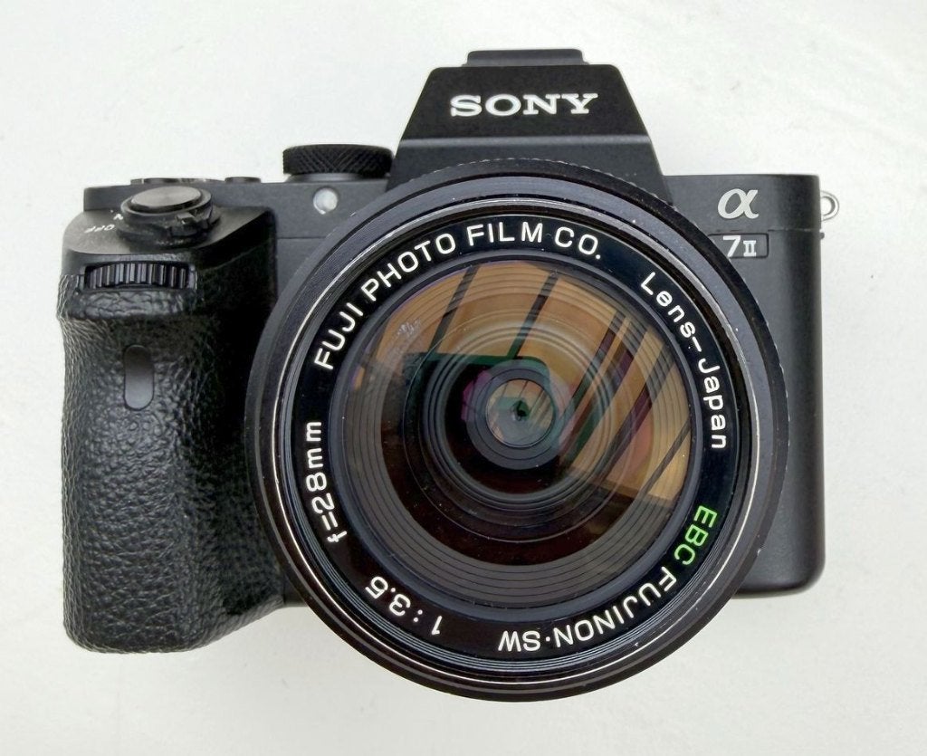 EBC Fujinon.SW 28mm f3.5 (M42 mount) & E-mount / Nex adapter, Ophalen of Verzenden