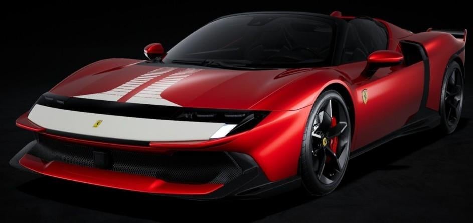 Ferrari 849 Testarossa Spider Rosso P18278C 1:18 BBR PRE-OR, Ophalen of Verzenden, Nieuw, Auto, Overige merken