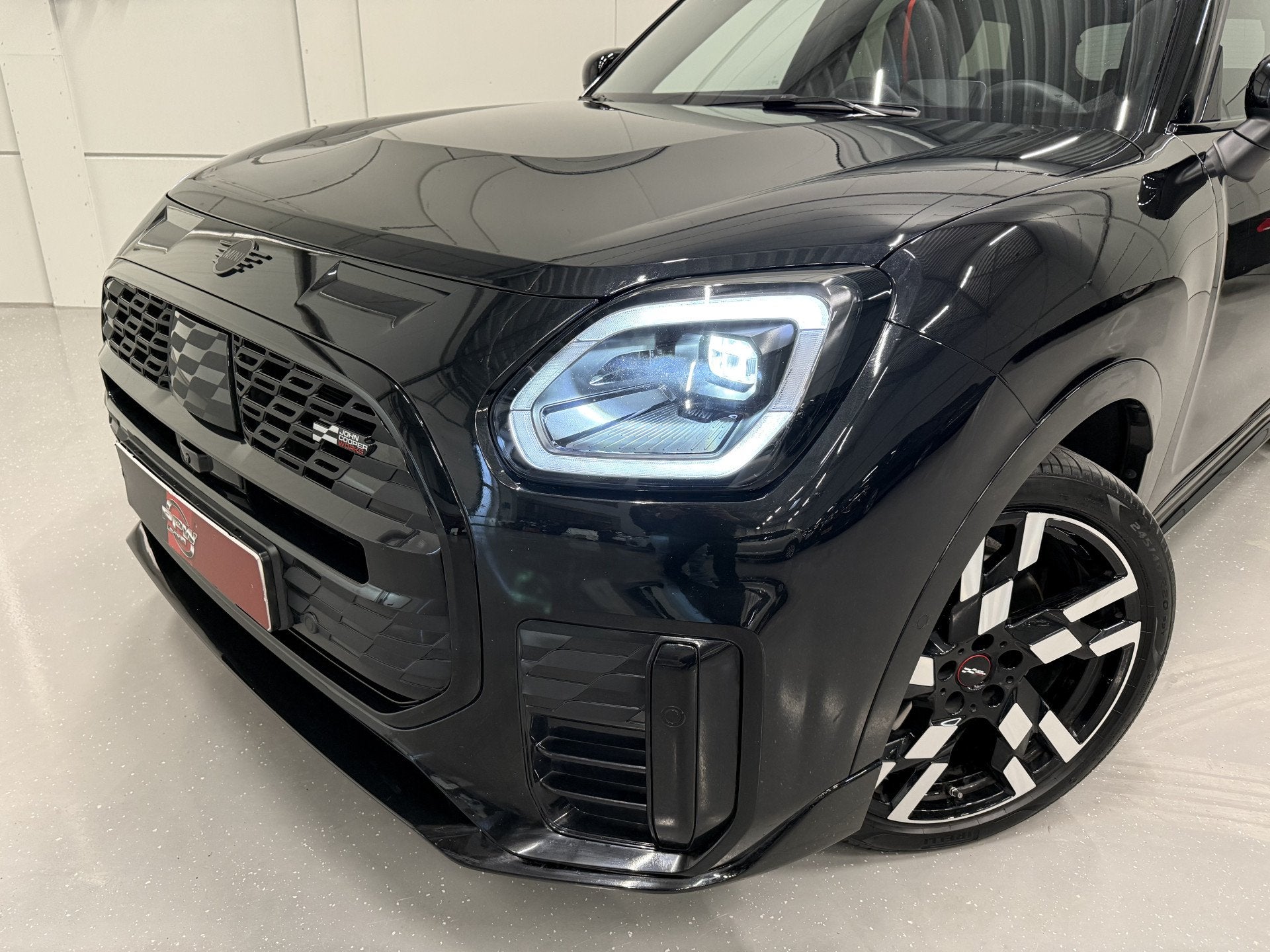 MINI Countryman 1.5 C John Cooper Works XL NWPRIJS 68k/PANO/, Auto's, Mini, Gebruikt, Zwart, Met garantie (alle), Leder en Stof