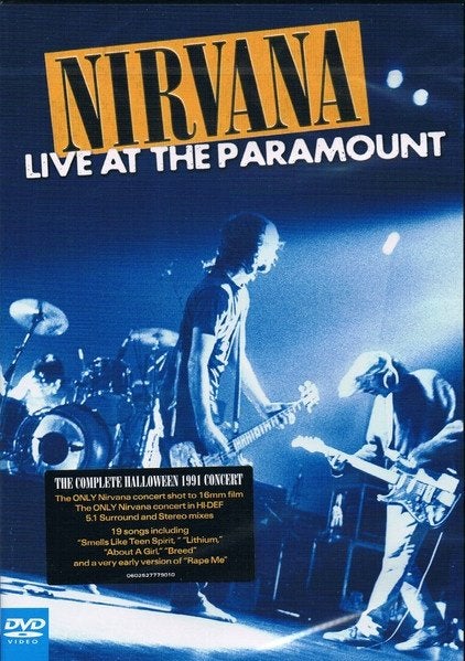 Nirvana – Live At The Paramount DVD Nieuw In Folie, Alle leeftijden, Ophalen of Verzenden, Nieuw in verpakking