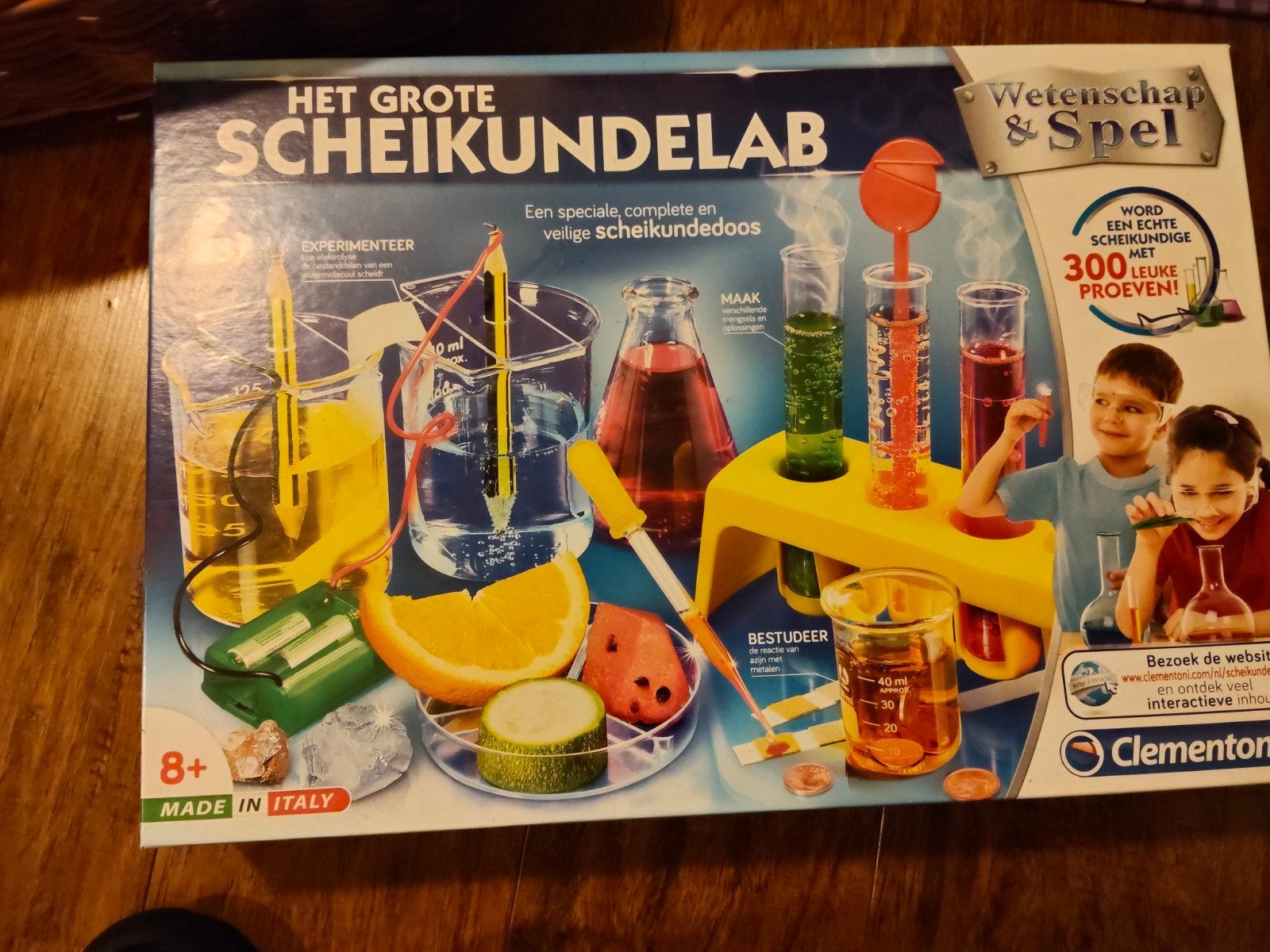 Clementoni Het Grote Scheikundelab - Wetenschap & Spel, Kinderen en Baby's, Ophalen of Verzenden, Nieuw, Ontdekken