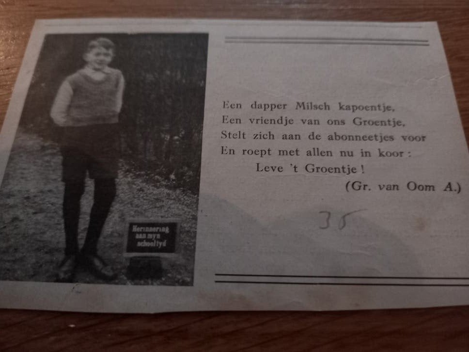 Mill, Ophalen of Verzenden, 1920 tot 1940, Knipsel(s)
