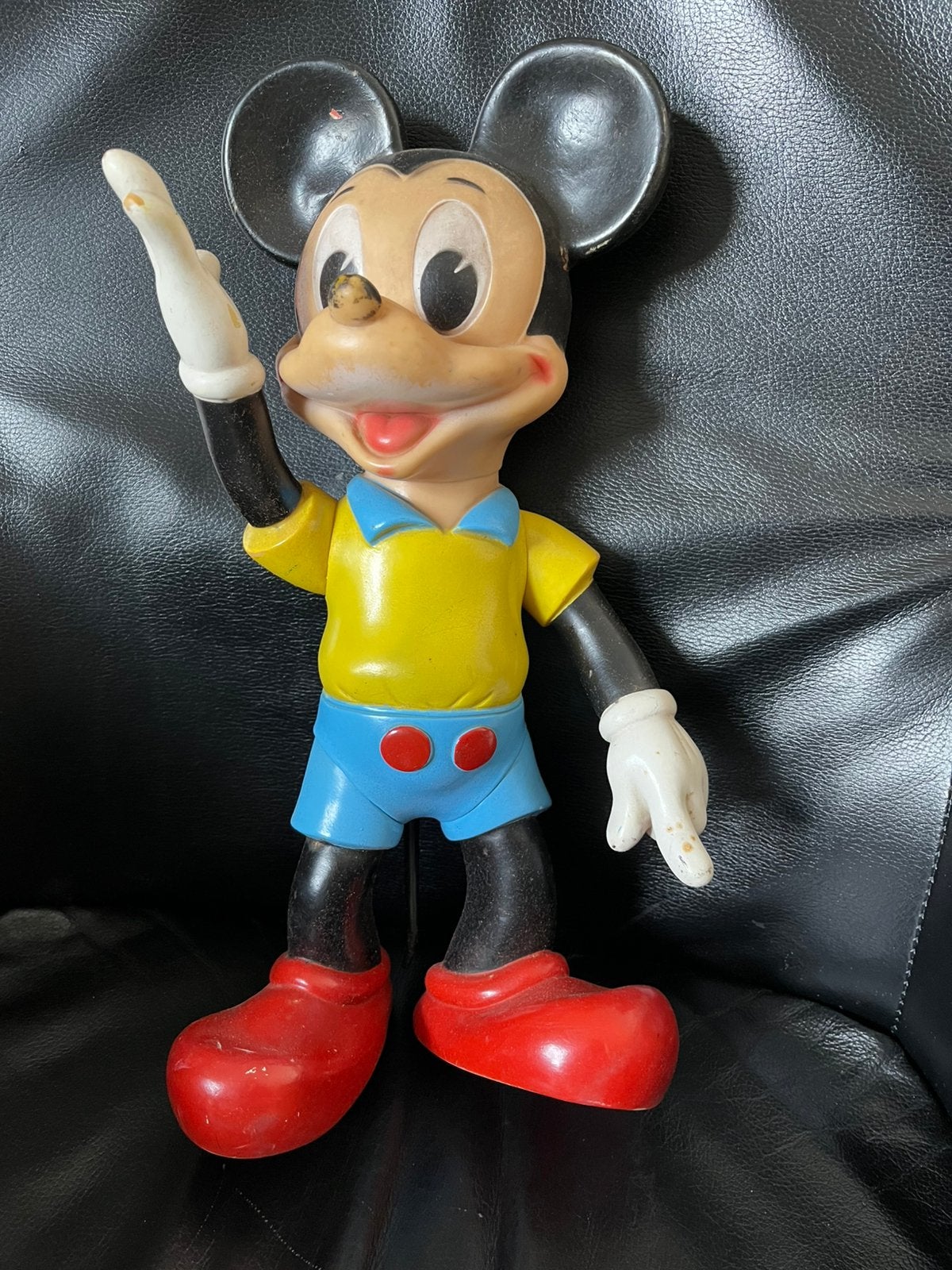 Vintage micky mouse, Ophalen, Mickey Mouse, Gebruikt, Beeldje of Figuurtje