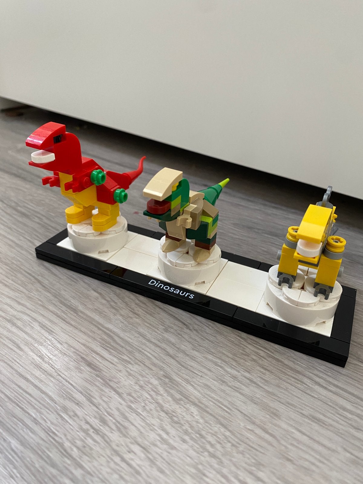 Legoset dinosaurs, Ophalen, Zo goed als nieuw