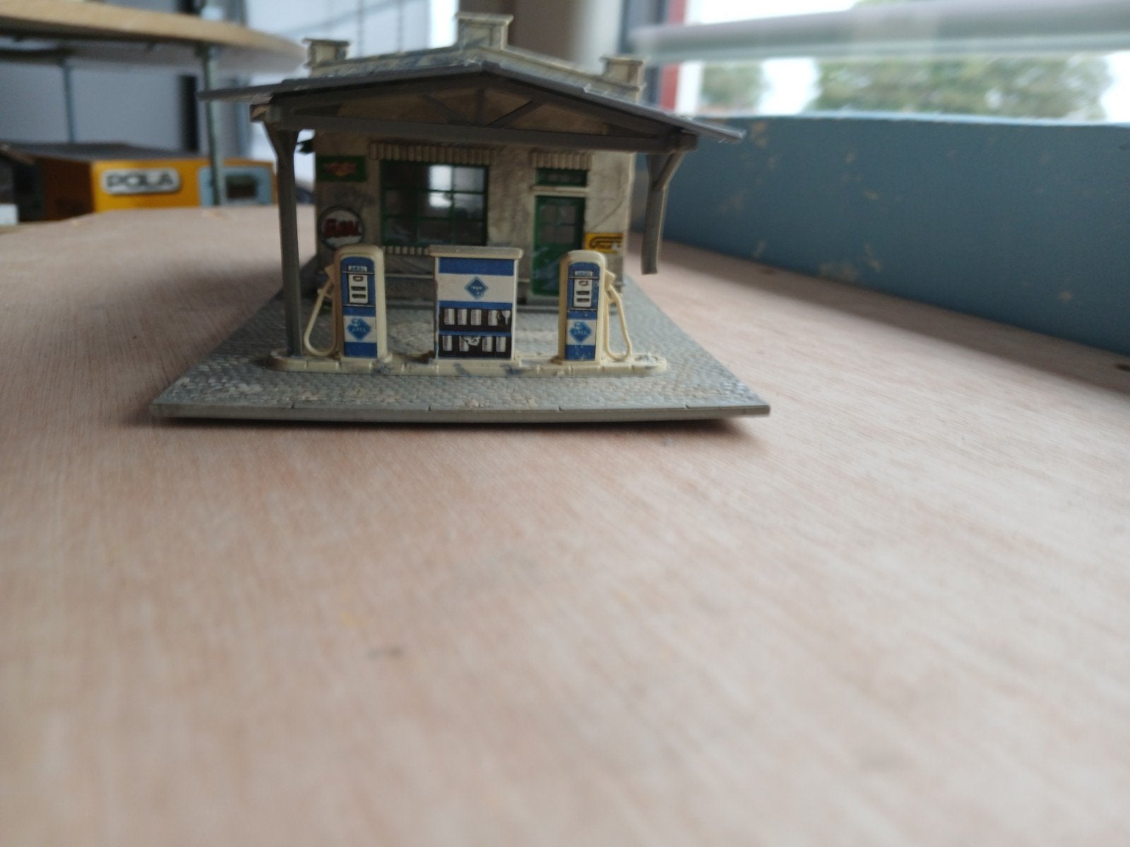 Pola Tankstation H0 Spoorbaan - Made in Western Germany, Overige merken, Gebruikt, 1:50 of kleiner, Overige typen