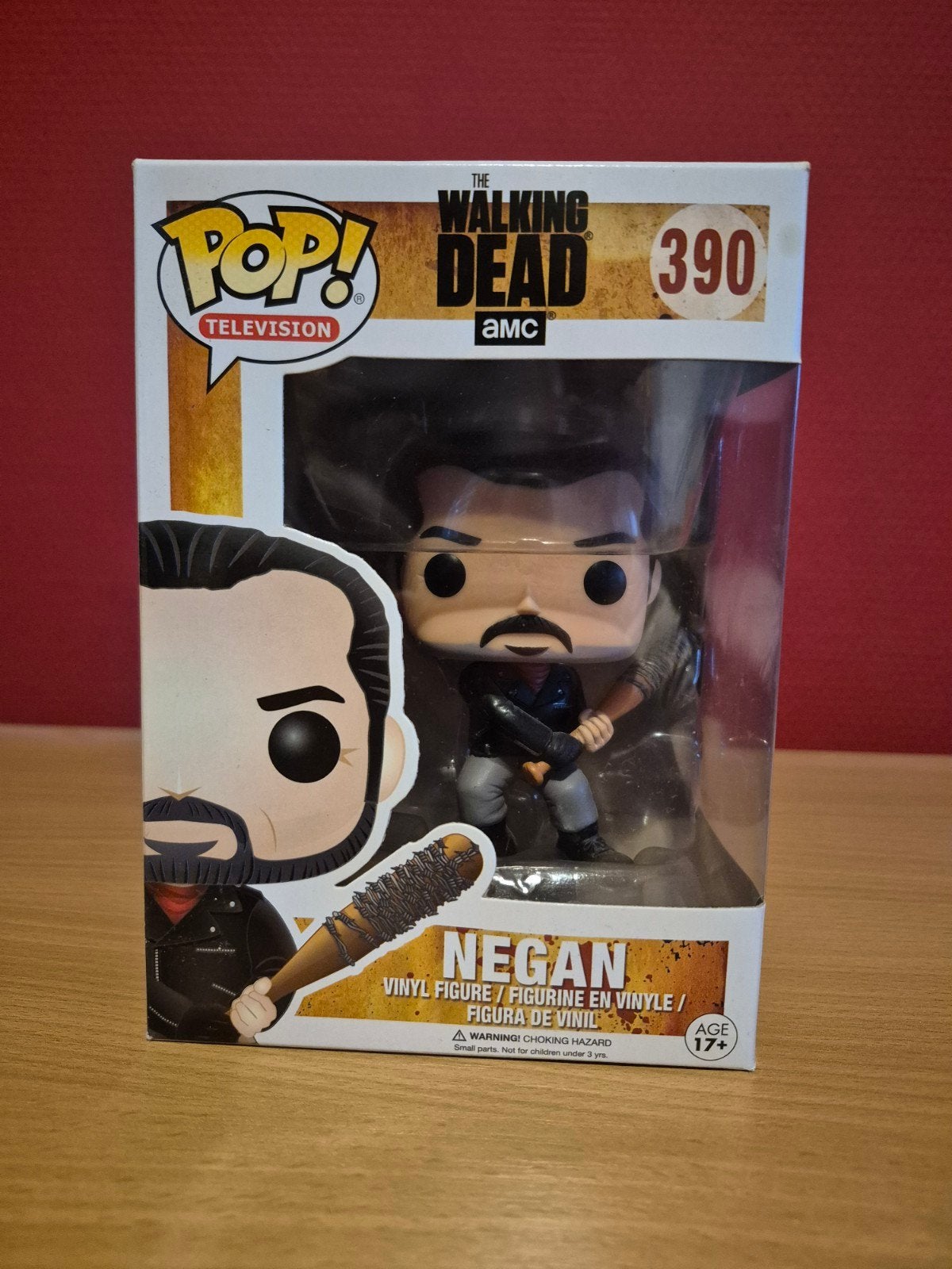 Negan #390 vaulted Funko pop The Walking Dead (vaulted), Ophalen of Verzenden, Zo goed als nieuw