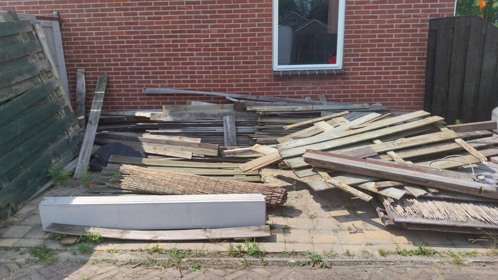 Hout gratis, Minder dan 3 m³, Ophalen