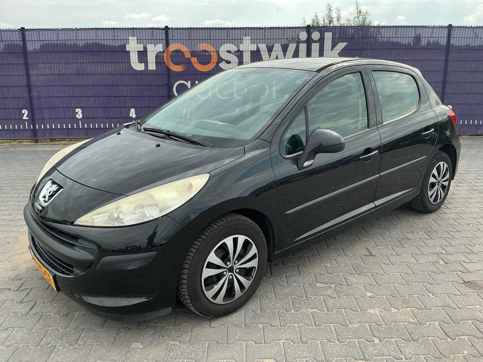 2008 - Peugeot - 207 - 1.4 VTi Cool 'n Blue - Personenauto, Voorwielaandrijving, Gebruikt, 1153 kg, Zwart