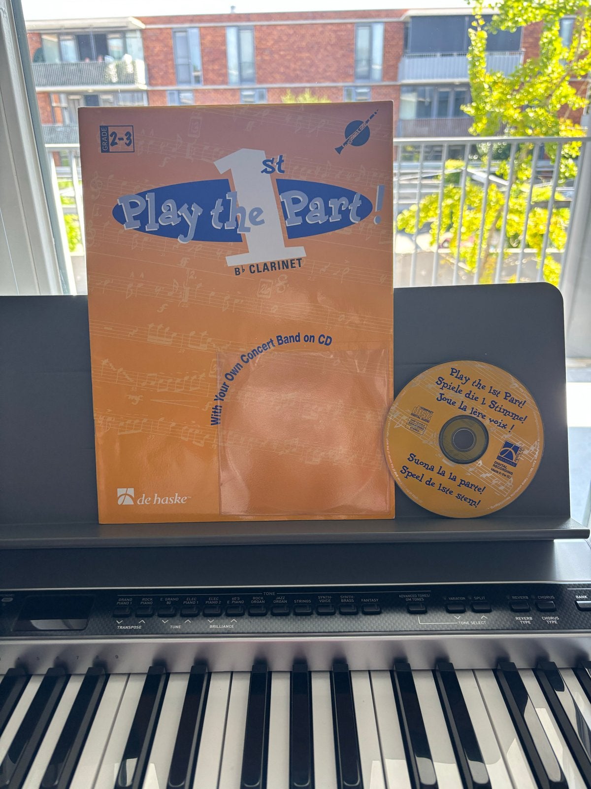 Play the Part! Bb Klarinet - Muziekboek met CD, Overige genres, Les of Cursus, Ophalen of Verzenden, Zo goed als nieuw