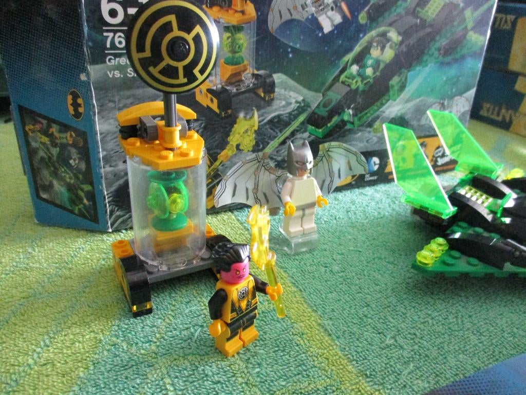 Lego Batman Green Lantern 76025, Ophalen of Verzenden, Gebruikt, Complete set, Lego