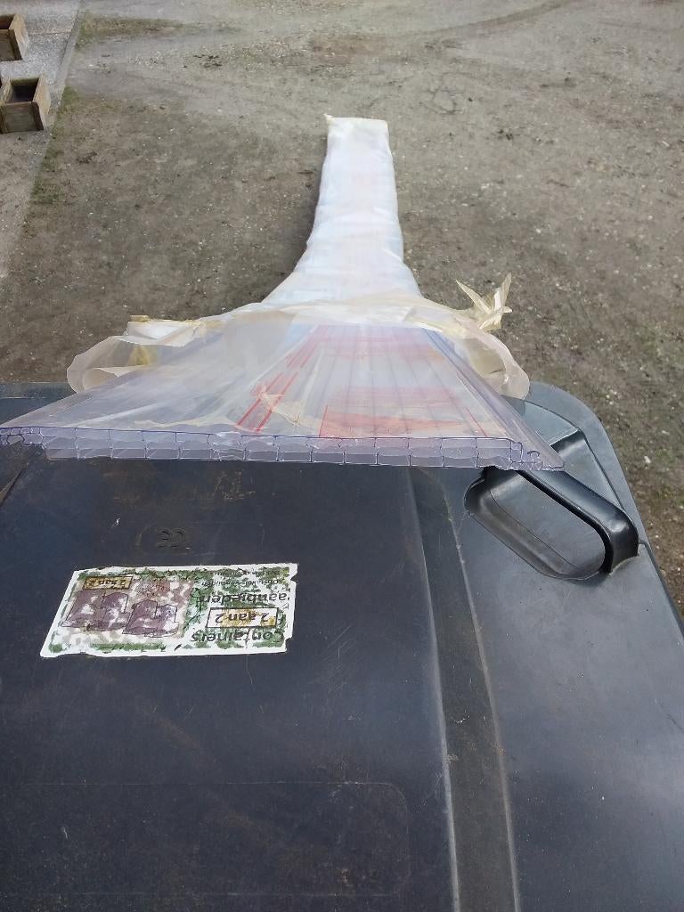 EASY CLICK POLYCARBONAAT PANEEL 350X25 16MM, Ophalen, Nieuw