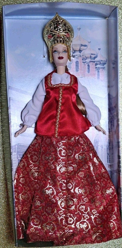 Mattel Barbie DOTW Prinses Imperial Russia Pink label (2004), Ophalen of Verzenden, Zo goed als nieuw, Fashion Doll