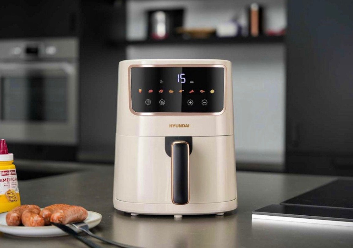Hyundai Electronics digitale airfryer, Ophalen, Nieuw, Airfryer, 1000 t/m 1499 gram