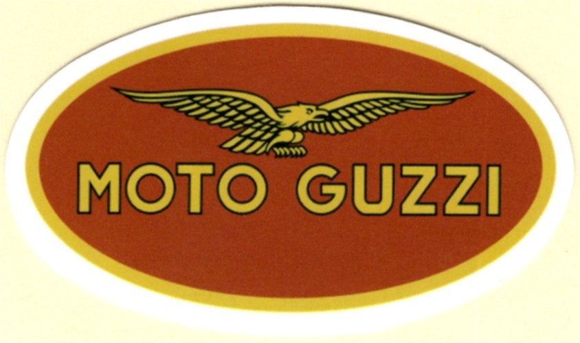 Moto Guzzi sticker #10, Verzenden