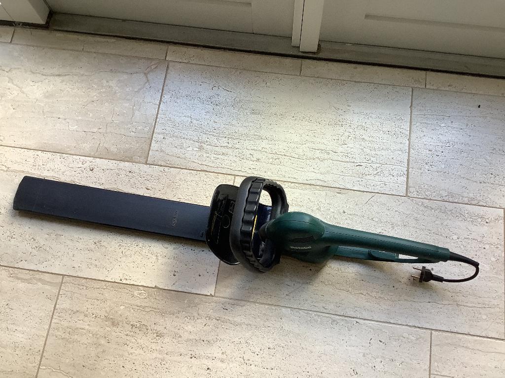Metabo heggeschaar, Ophalen of Verzenden, Gebruikt, Elektrisch