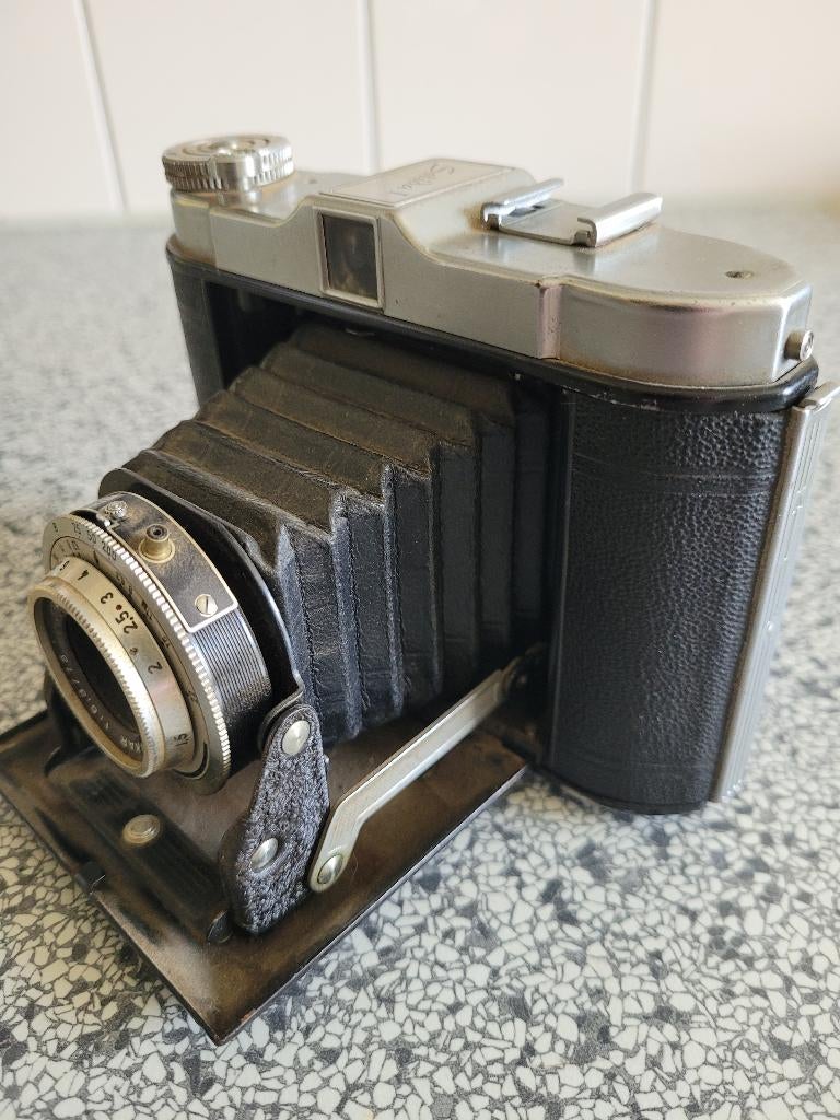 Vintage Solida 1 analoge camera uit 1952. werkt nog prima, Verzenden, Gebruikt, Spiegelreflex, Overige Merken