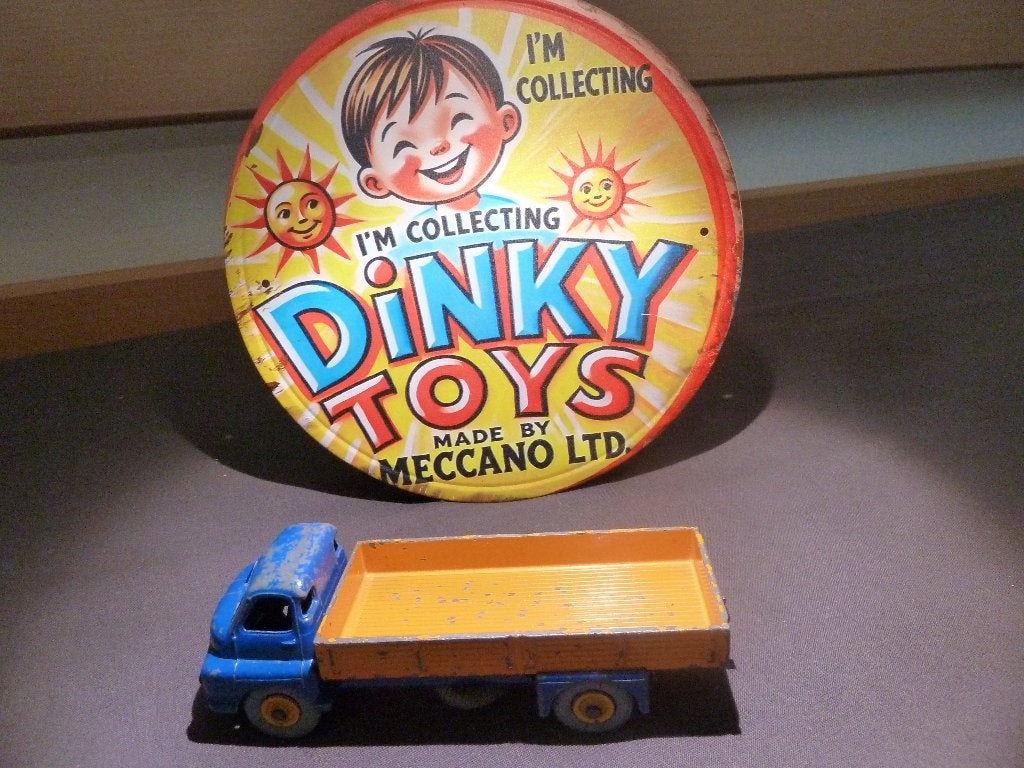 DINKY TOYS: BIG BEDFORD   nr.522     ( 1952), Ophalen of Verzenden, Gebruikt, Bus of Vrachtwagen, Dinky Toys