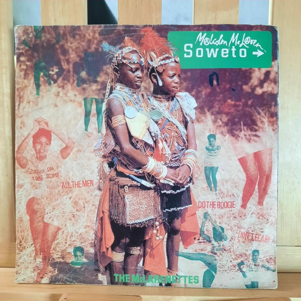 Single: malcolm mcLaren - soweto, Ophalen of Verzenden