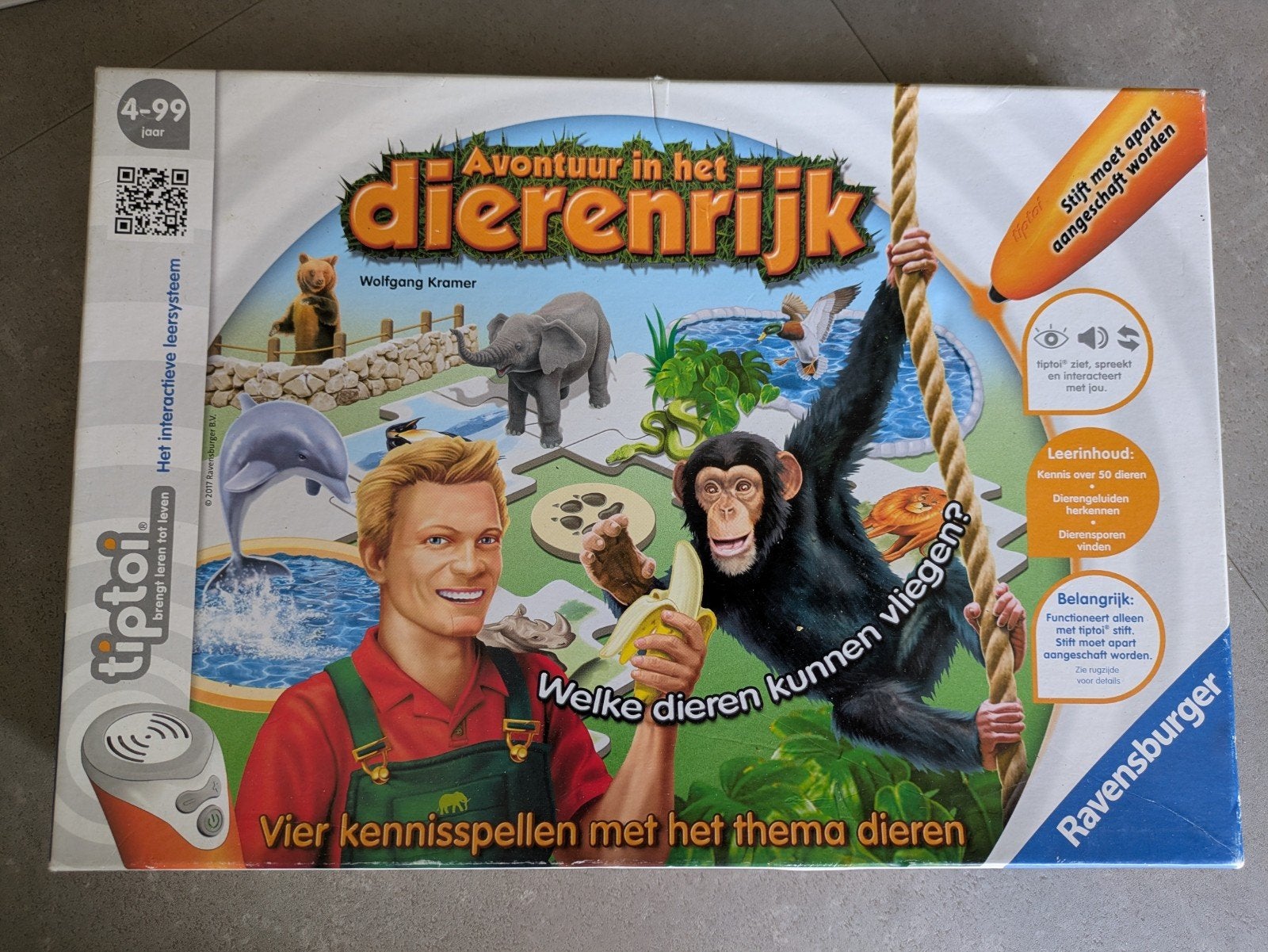 Tiptoi spel, Hobby en Vrije tijd, Gezelschapsspellen | Bordspellen, Een of twee spelers, Ophalen of Verzenden, Zo goed als nieuw
