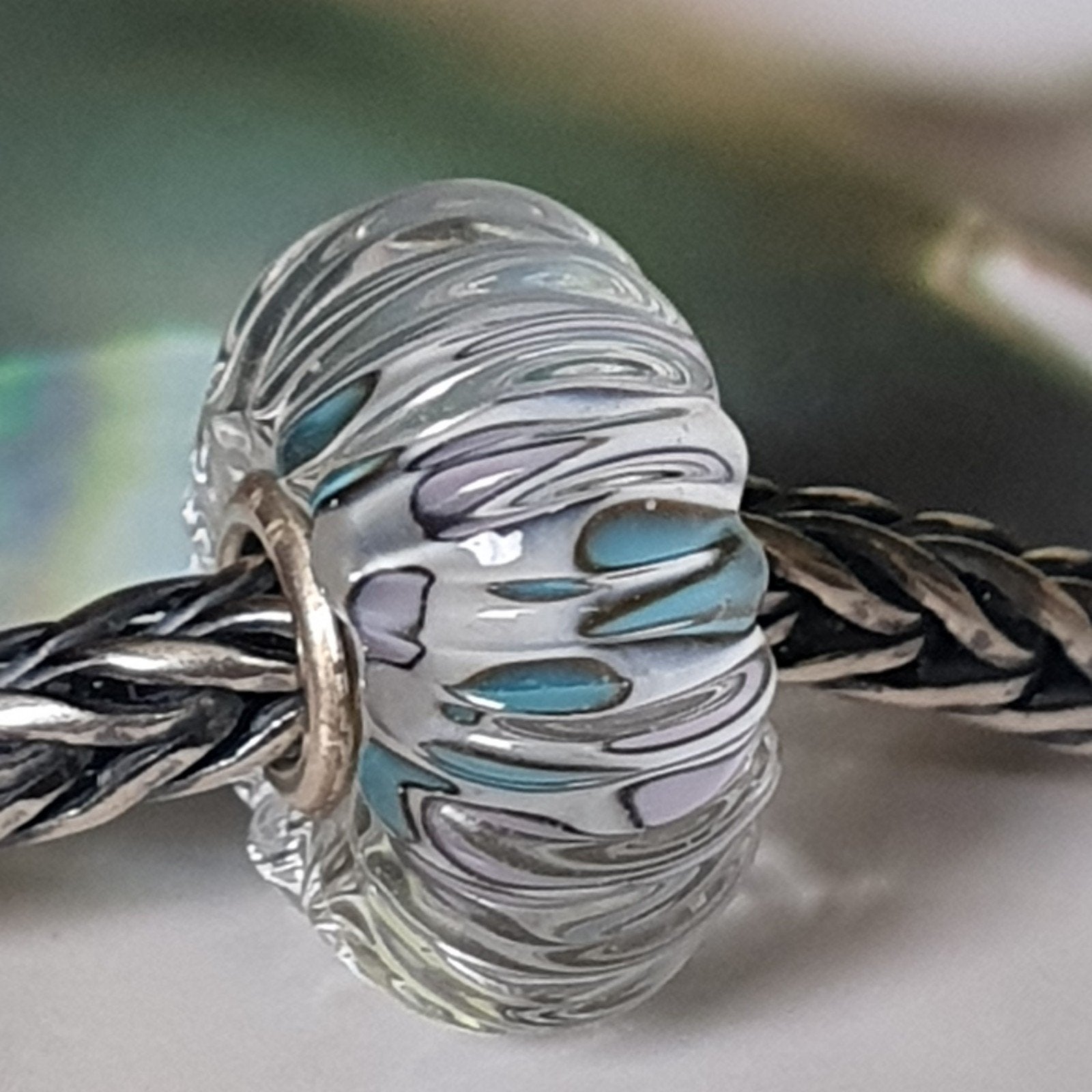 leuk Uniekie  Van Trollbeads, Glas of Kristal, Nieuw, Ophalen of Verzenden, Trollbeads