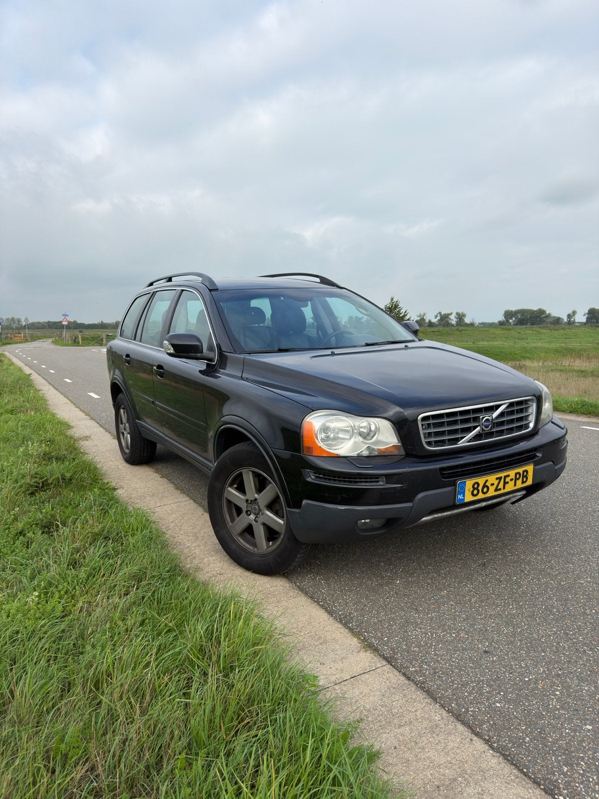 Volvo XC90, 3.2 V6, 2008, Auto's, 238 pk, Zwart, Vierwielaandrijving, 129 €/maand