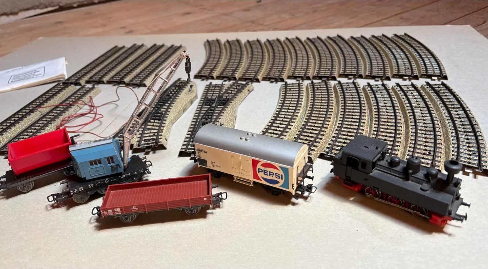 Märklin H0 Treinset met Locomotief, Wagons en Rails, Wisselstroom, Ophalen of Verzenden, Märklin, Gebruikt