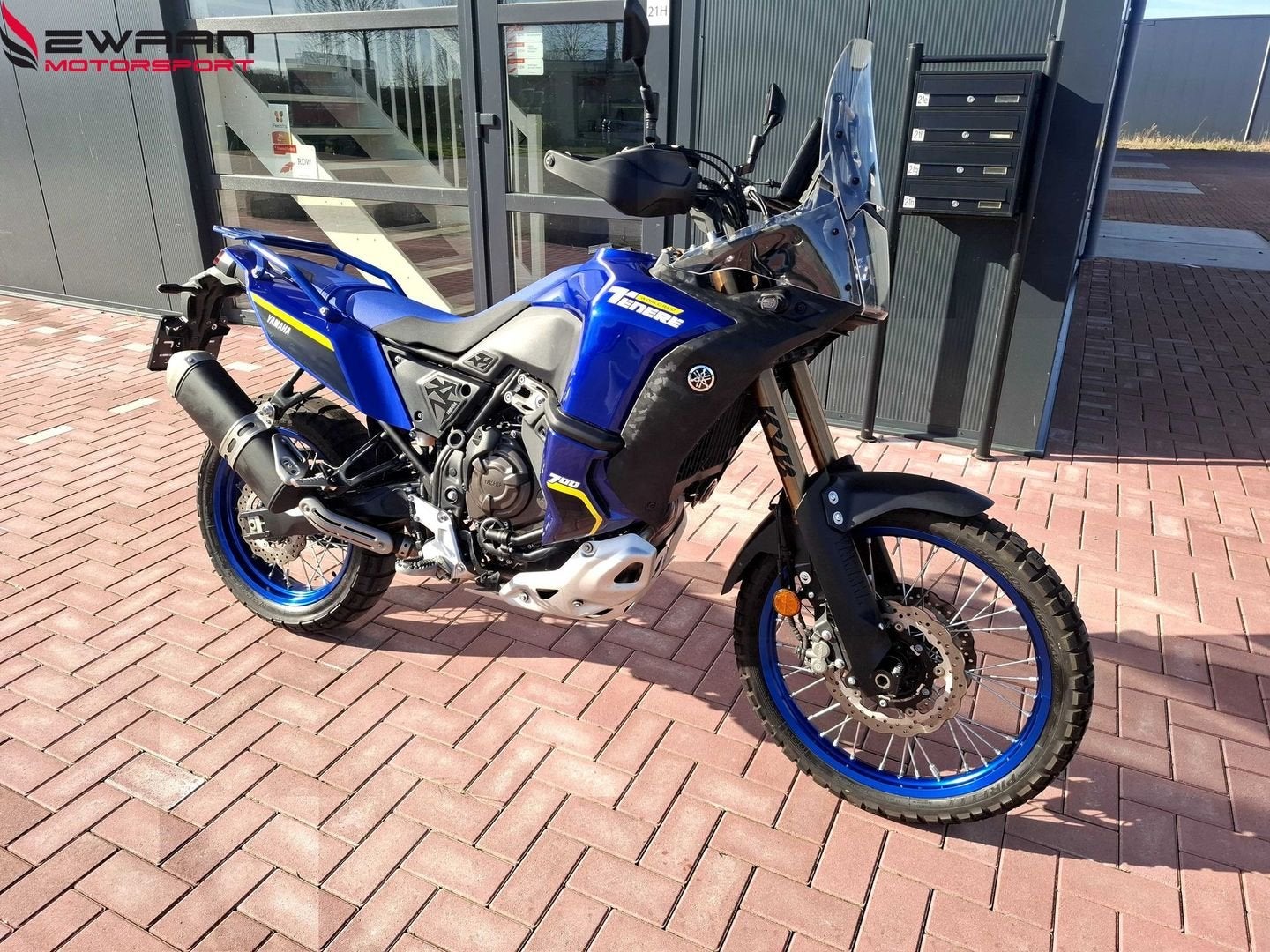 YAMAHA TENERE 700 WORLD RAID (2023), 2 cilinders, Motorrijbewijs A, Bedrijf, Onbekend
